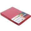 Обложки для переплета картонные StarBind А4, тесненные «под кожу», красные, 230 гр./м2, 100 шт./уп