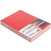 Обложки для переплета картонные StarBind А4, красные глянцевые, 250 гр./м2, 100 шт./уп