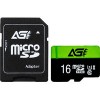 Карта памяти AGI TF138 microSDHC AGI016GU1TF138 16GB (с адаптером)