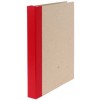 Папка архивная из картона со сшивателем (без шпагата), А4, ширина корешка 30 мм, плотность 1240 г/м², красная