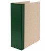 Папка архивная из картона со сшивателем (без шпагата), А4, ширина корешка 100 мм, плотность 1240 г/м², зеленая