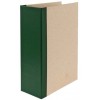 Папка архивная из картона со сшивателем (со шпагатом), А4, ширина корешка 100 мм, плотность 1240 г/м², зеленая