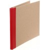 Папка архивная из картона со сшивателем горизонтальная (без шпагата), А4, ширина корешка 10 мм, плотность 1240 г/м², красная