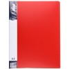 Папка пластиковая с боковым зажимом Forpus, толщина пластика 0,5 мм, красная