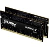 Оперативная память Kingston FURY Impact 2x4GB DDR3 SODIMM PC3-12800 KF316LS9IBK2/8