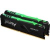 Оперативная память Kingston FURY Beast RGB 2x16GB DDR4 PC4-28800 KF436C18BBAK2/32