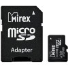 Карта памяти Mirex microSDHC UHS-I (Class 10) 16GB + адаптер [13613-ADSUHS16]