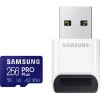 Карта памяти Samsung PRO Plus microSDXC 256GB (с кардридером)