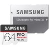 Карта памяти Samsung PRO Endurance microSDXC 64GB + адаптер