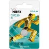 Батарейка Mirex CR1220 литиевая блистер 1 шт. 23702-CR1220-E1