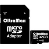 Карта памяти Oltramax microSDHC Class 10 32GB +адаптер