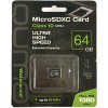 Карта памяти QUMO microSDXC QM64GMICSDXC10U1NA 64GB