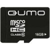 Карта памяти QUMO microSDHC (Class 10) 16GB (QM16GMICSDHC10)