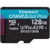 Карта памяти Kingston Canvas Go! Plus microSDXC 128GB