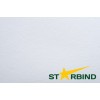 Обложки для переплета картонные StarBind А4, тесненные «под кожу», белые, 230 гр./м2, 100 шт./уп