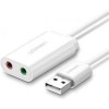 USB аудиоадаптер Ugreen US205 30143